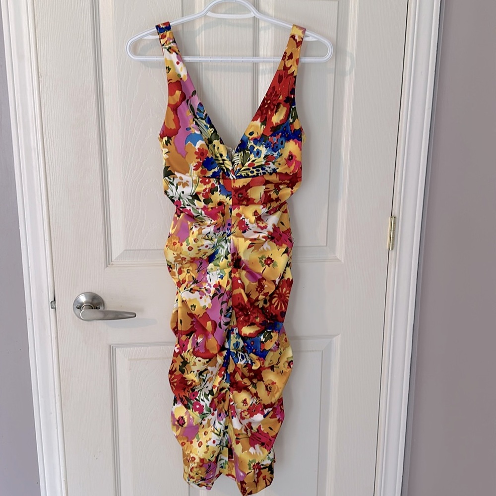 Garden Cocktail Party Dress